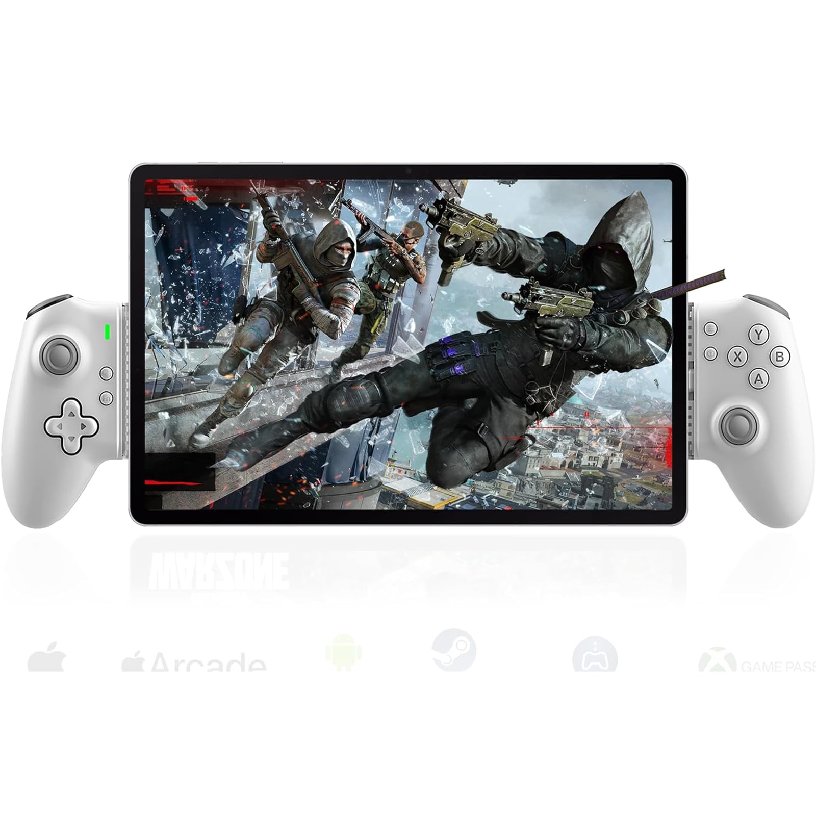 Megadream Mobile Gaming Controller for iPad/Tablet USB-C (Up to 11in) Android Gamepad for PC/PS4/PS5/Xbox with Hall Effect Joysticks & Trigger, Macro, Cloud Gaming, Passthrough Charging