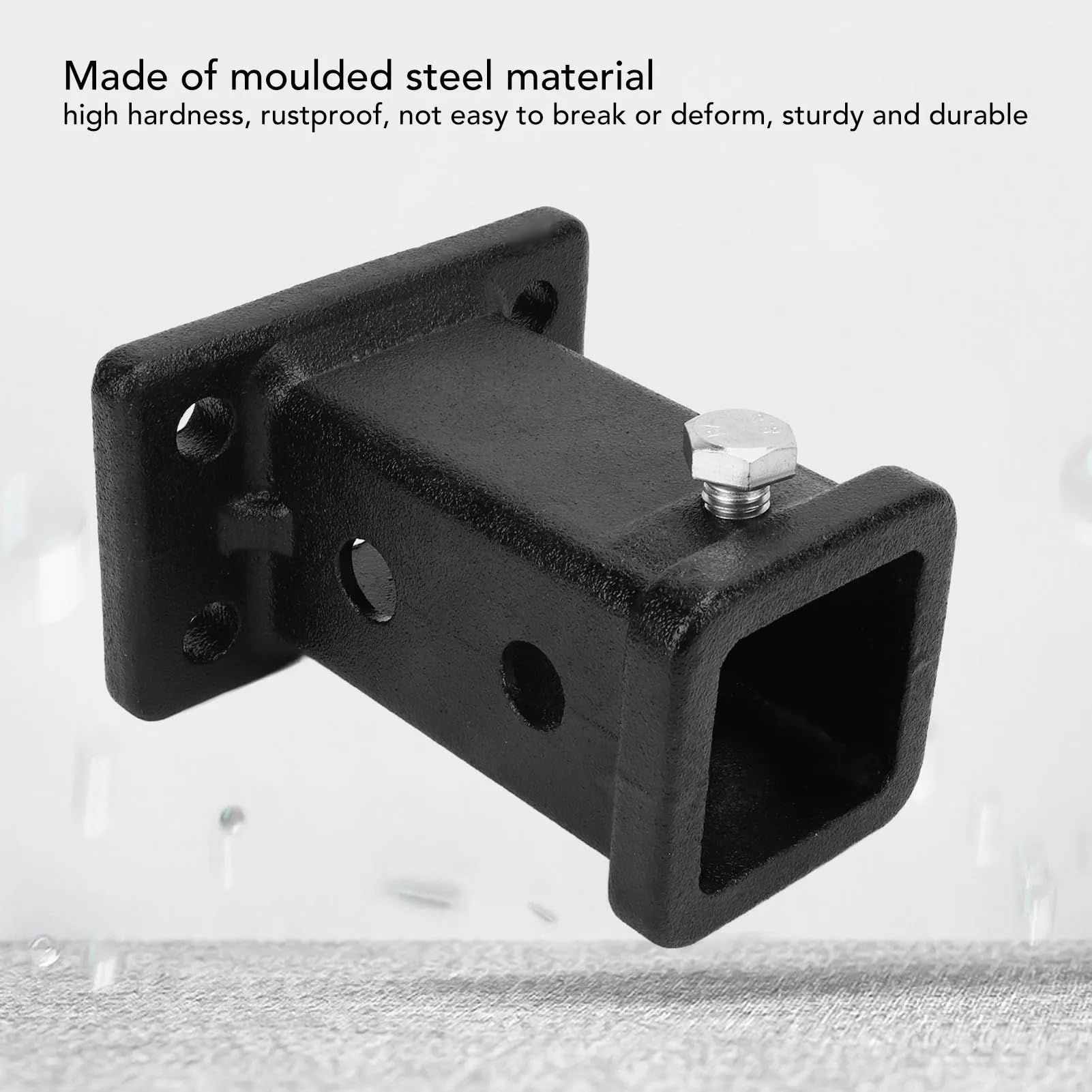 hak holowniczy 2in On Receiver Tube Uniwersalny adapter odbiornika zaczepu przyczepy do samochodów dostawczych Na rurze odbiornika przyczepy Akcesoria samochodowe Złącza przyczep