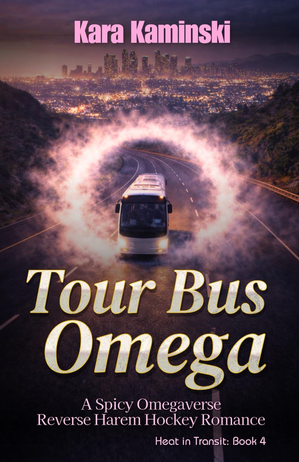 Tour Bus Omega: A Spicy Omegaverse Reverse Harem Hockey Romance (Heat in Transit)