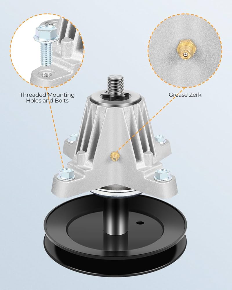 【NECESSARY or UNNECESSARY】PAINTERSPINDLE Amazon.com : 8TEN Deck Spindle Set for Cub Cadet ZTX4 ZTX5