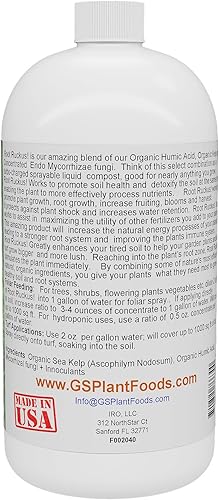 Miniatura 2 de Root Ruckus - Fertilizante orgánico de compost - Compost con carga turbo para plantas (32 onzas) - Suplemento nutricional de raíz de ácido húmico y