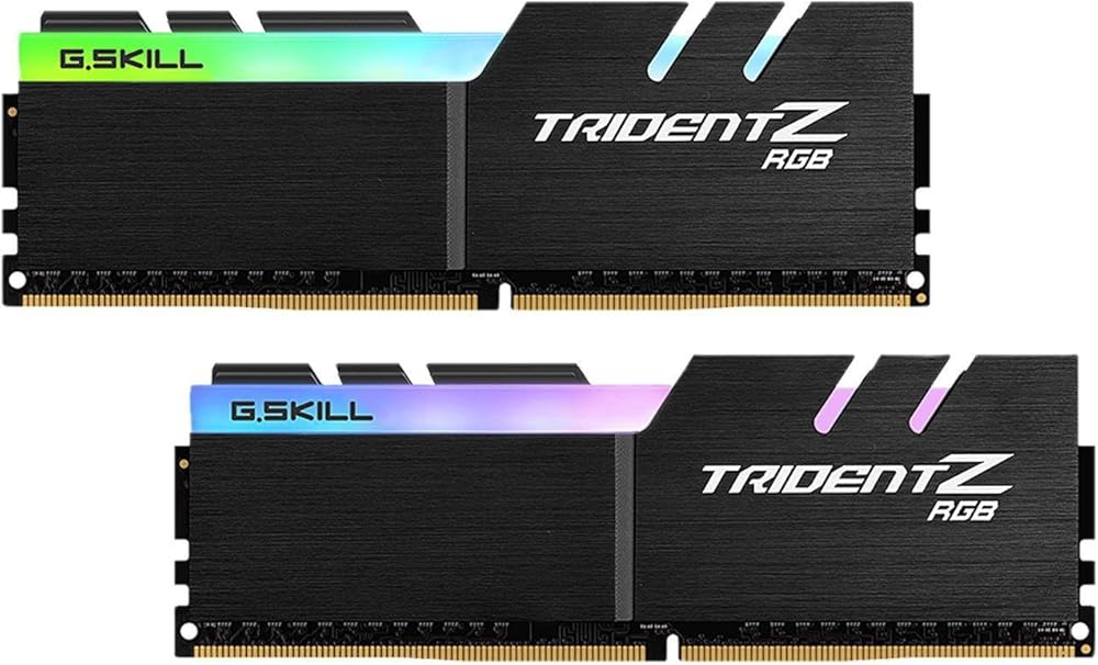 G.SKILL Trident Z RGB Series, 16GB (2 x 8GB) DDR4-4000MHz Desktop Memory with CL17 - View 1