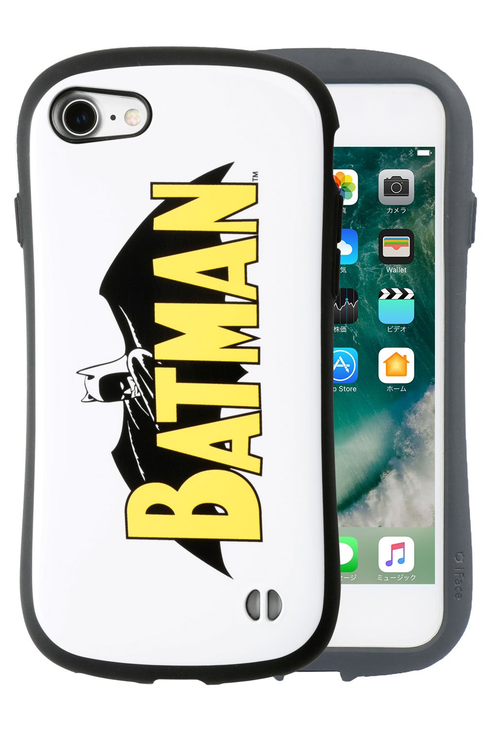Amazon.co.jp: iFace First Class BATMAN iPhone8/7 ケース 耐