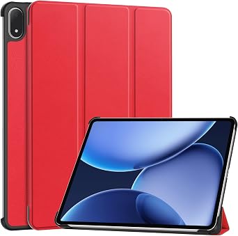 PU Leather TPU Material Case for OnePlus Pad 3 13.2-inch 2025 - Model US-J4-P1-N028 Red