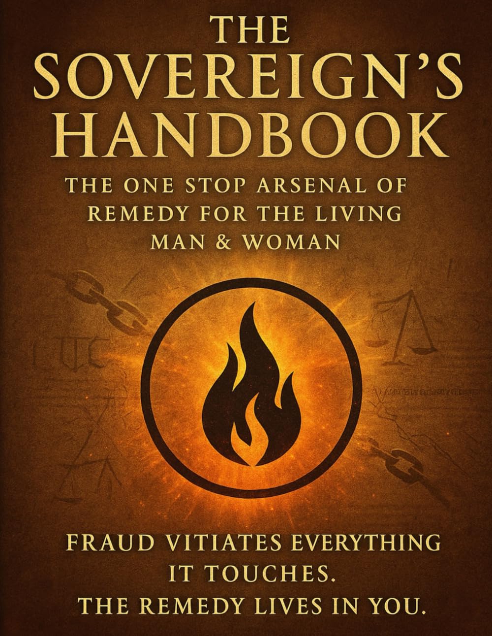 THE SOVEREIGN'S HANDBOOK: THE ONE STOP ARSENAL FOR REMEDY FOR THE LIVING MAN & WOMAN (The Sovereignty Law Codex)      Paperback – October 23, 2025