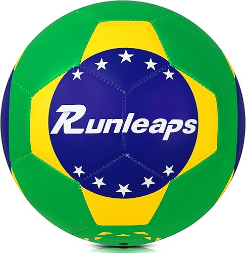Futsal Ball,Futsal Soccer Ball,Great for Indoor or Outdoor,Low Bounce Size 4 for Training,Playing,Games
