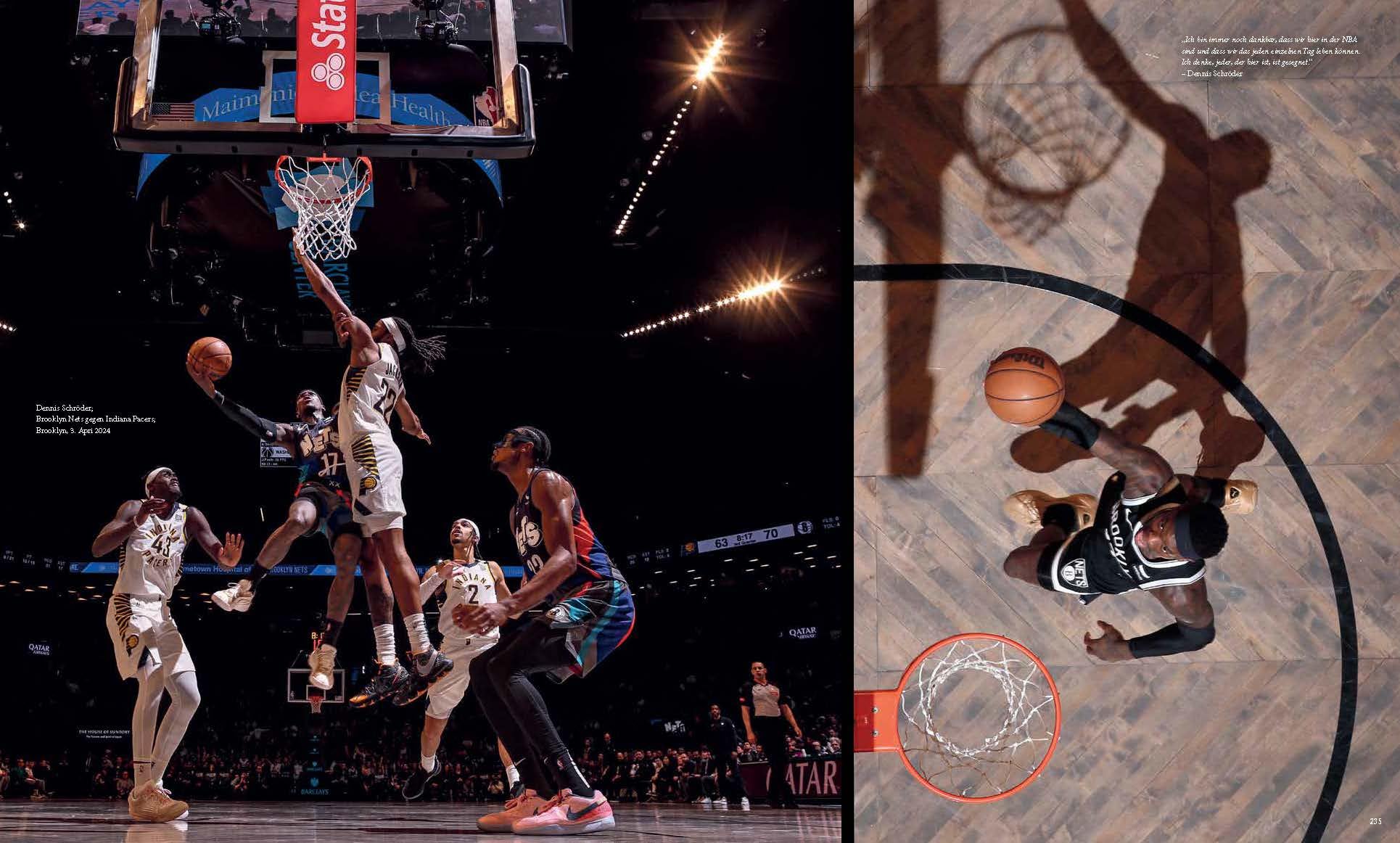 Hoop Shots: Fotos, die NBA-Geschichte geschrieben haben. Perfekt für alle, die Basketball und die beste Liga der Welt lieben