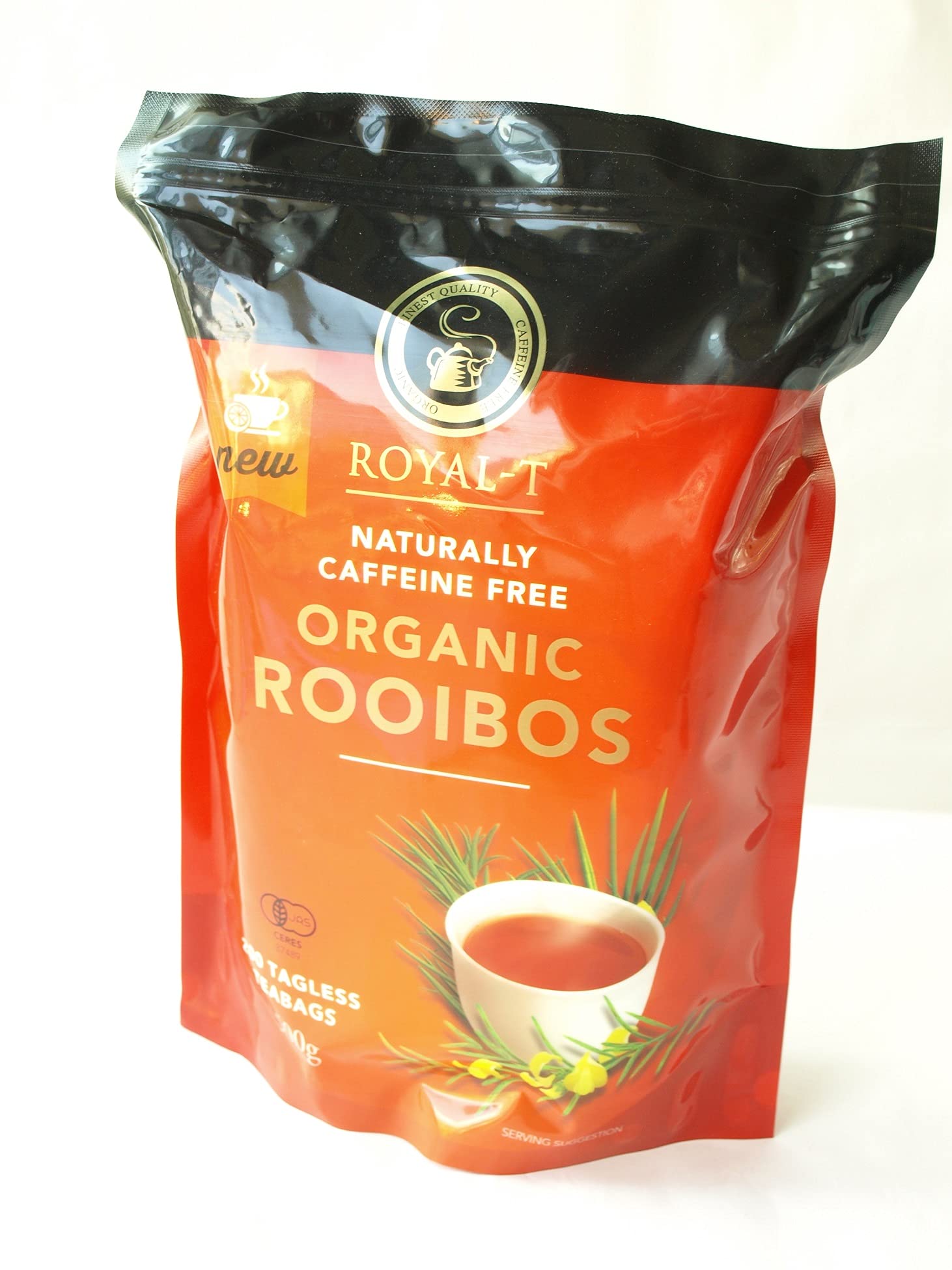 ルイボスティー 有機ルイボス茶 スーパーバリューパック500g(20個×10袋)