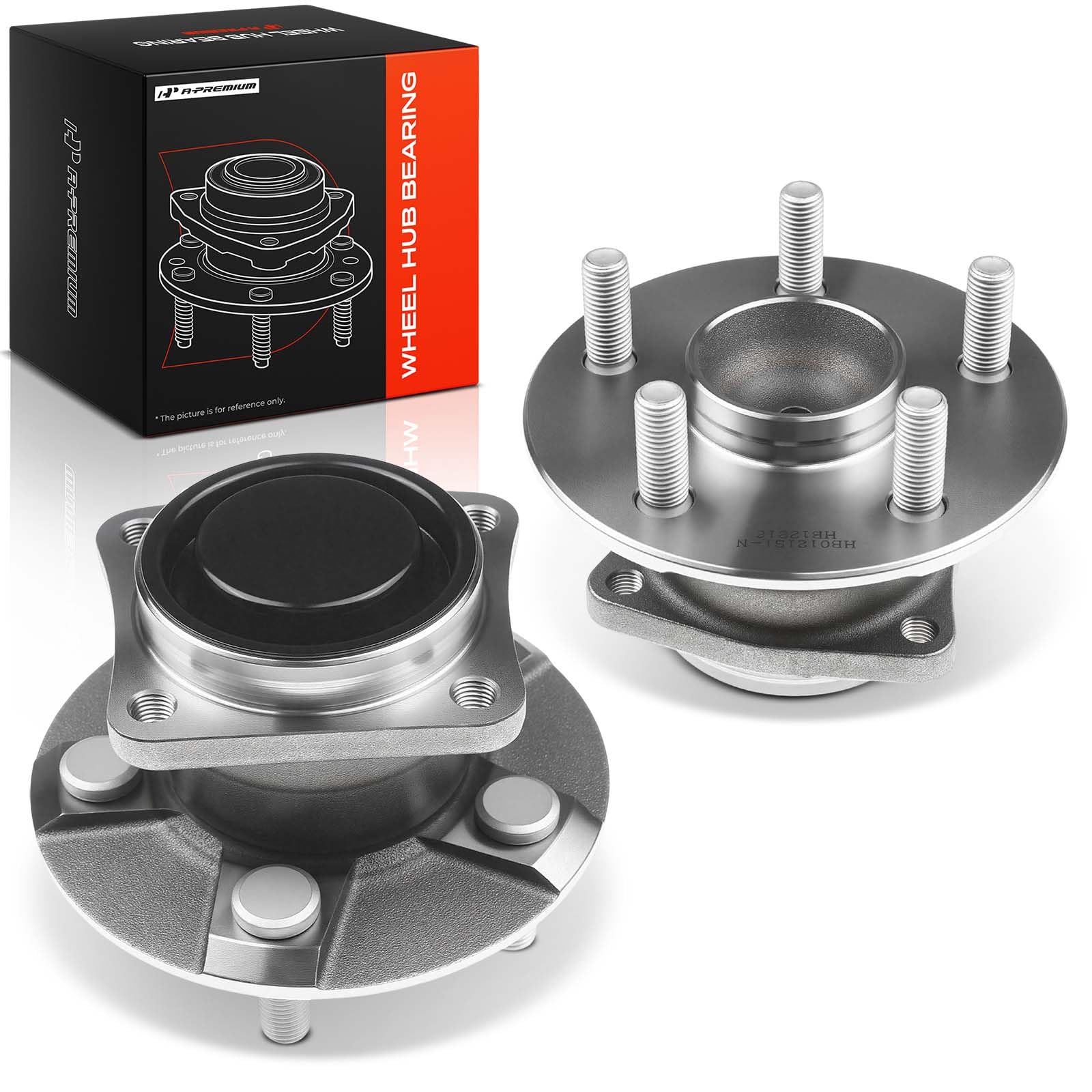 Amazon.com: A-Premium 2 x Rear Wheel Bearing and Hub Assembly with
