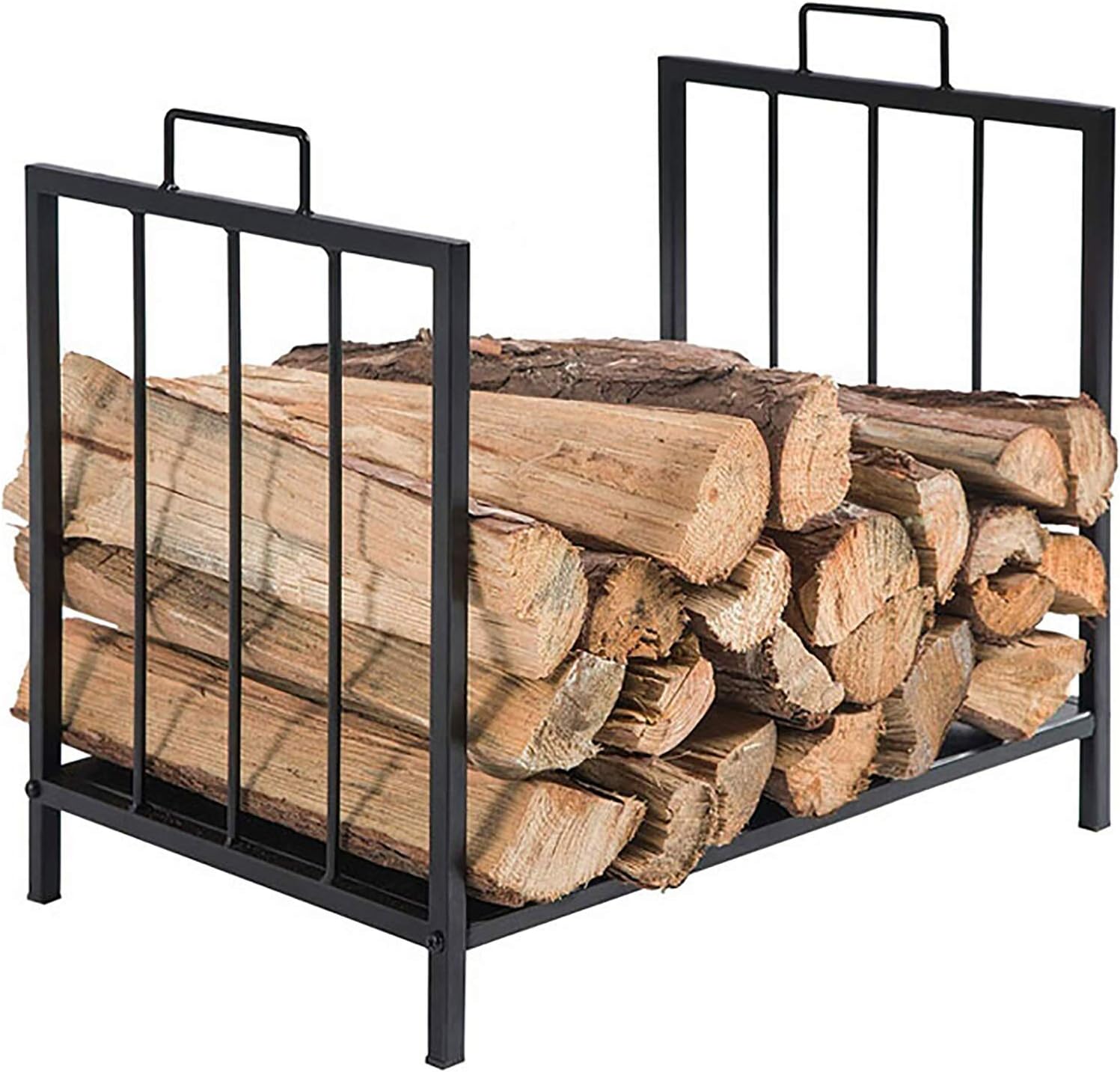Log Store Fire Wood Rack Outdoor Firewood Holder for Firewood Storage Rack of Various Size Metal Wood Holders Wood Store