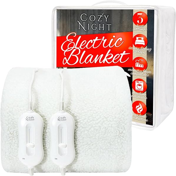 Cozy Night Electric Blanket King Size 152x200cm
