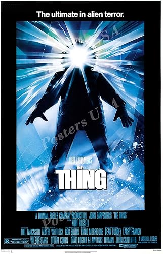 Miniatura 1 de Posters USA - Póster de película The Thing con acabado brillante - FIL154 (24 x 36 pulgadas)