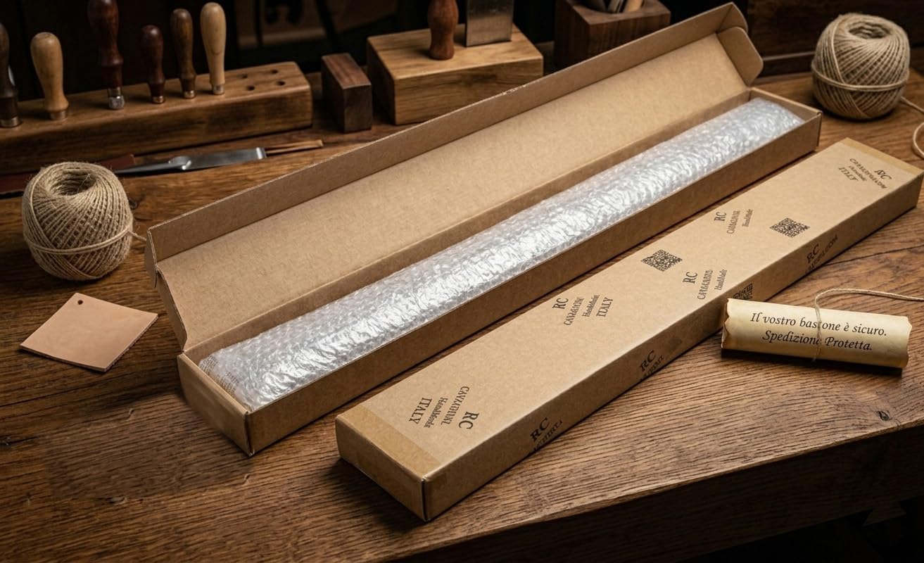 Bastone da Passeggio Personalizzato Imperiale Elegante per Uomo e Donna - Made in Italy CAVAGNINI