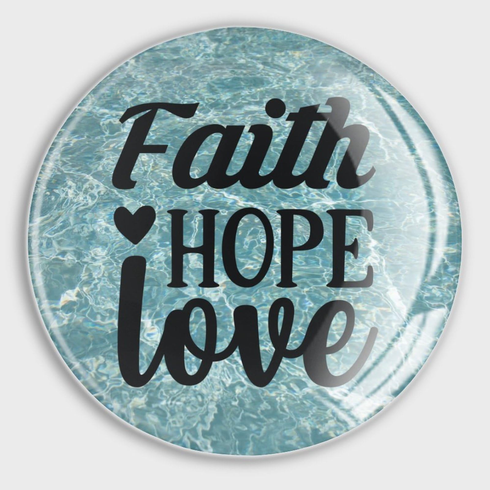 Aimants de réfrigérateur chrétiens lot de 4 magnets religieux idée cadeau maison
