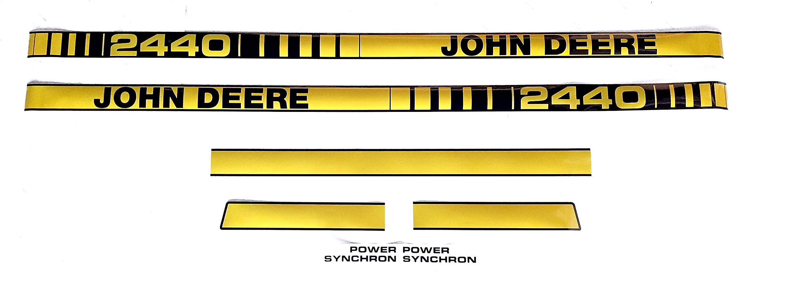 411 Decals Aftermarket Replacement for John Deere 2440 Tractor Decal (Sticker) Set