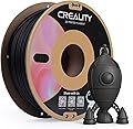Creality CR-PLA Matte Filament 1.75mm, 1kg Spool of Eco Friendly Cardboard Carton, Matte PLA Filament 3D Printing, Dimensional Accuracy ≤0.3mm, Compatible with Creality 3D Printers (Black)