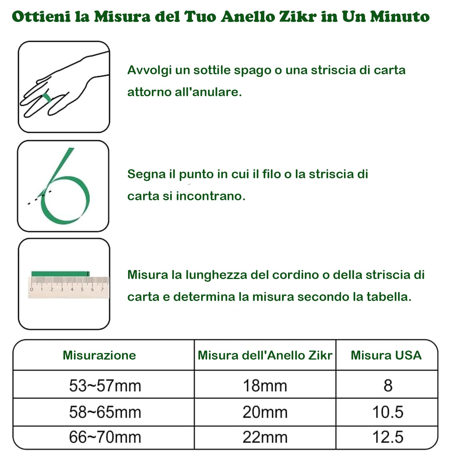 Tasbih Smart Tally Anelli 22 mm Ricaricabile Contatore Preghiera Display OLED Nero