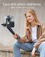 andobil Mágneses Szelfibot Állvány MagSafe Kompatibilis, Bluetooth Távirányítóval, 160 cm-ig Kihúzható Tripod iPhone 16/15/14/13 Telefonokho 4