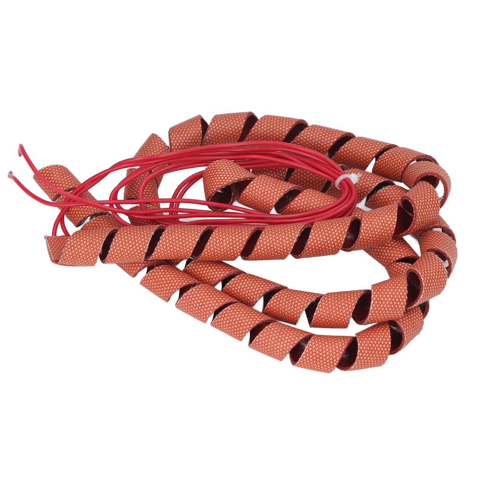 Eacam Câble de Ruban Chauffant en Silicone en Spirale Câble Trace Chauffant 220V 70W pour la Protection du Gel (Diamètre externe de 12 mm (0,47 pouce))