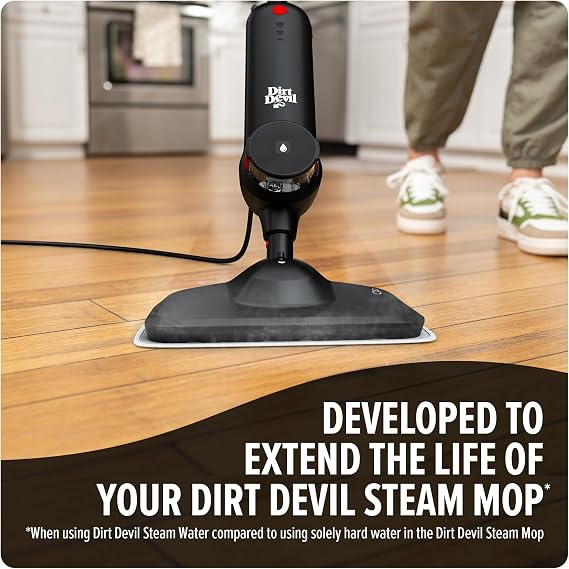 Dirt Devil Steam Water Hard Floor Cleaner, 32 Oz., Spring Meadow Scent