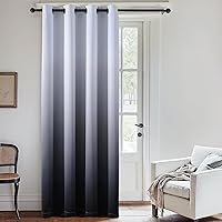 Vista 236 de SimpleHome Ombre Room Darkening Curtains 96 inches Length for Bedroom,Grommet Gradient Light Blocking Beige Gradient Window Curtains for Living