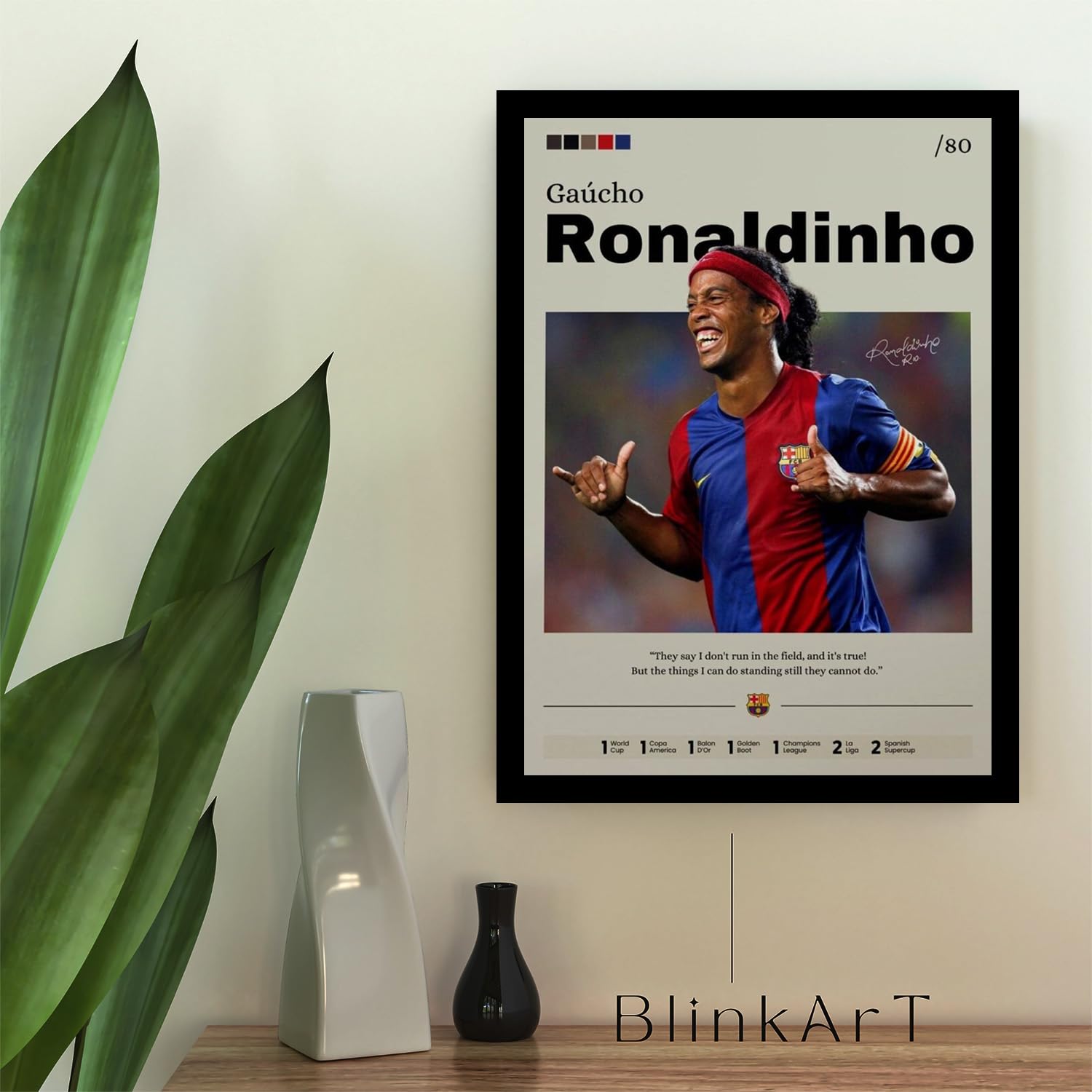 Kylian Mbappe Football Poster - Framed Wall Art -29