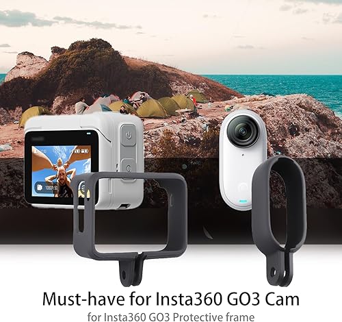 Miniatura 2 de Soporte de montaje para Insta360 GO 3 marco, funda protectora para montaje en jaula Accesorios