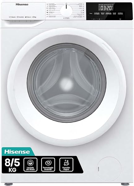 Hisense WDQE8014EVJM Lavadora Secadora 8+5kg