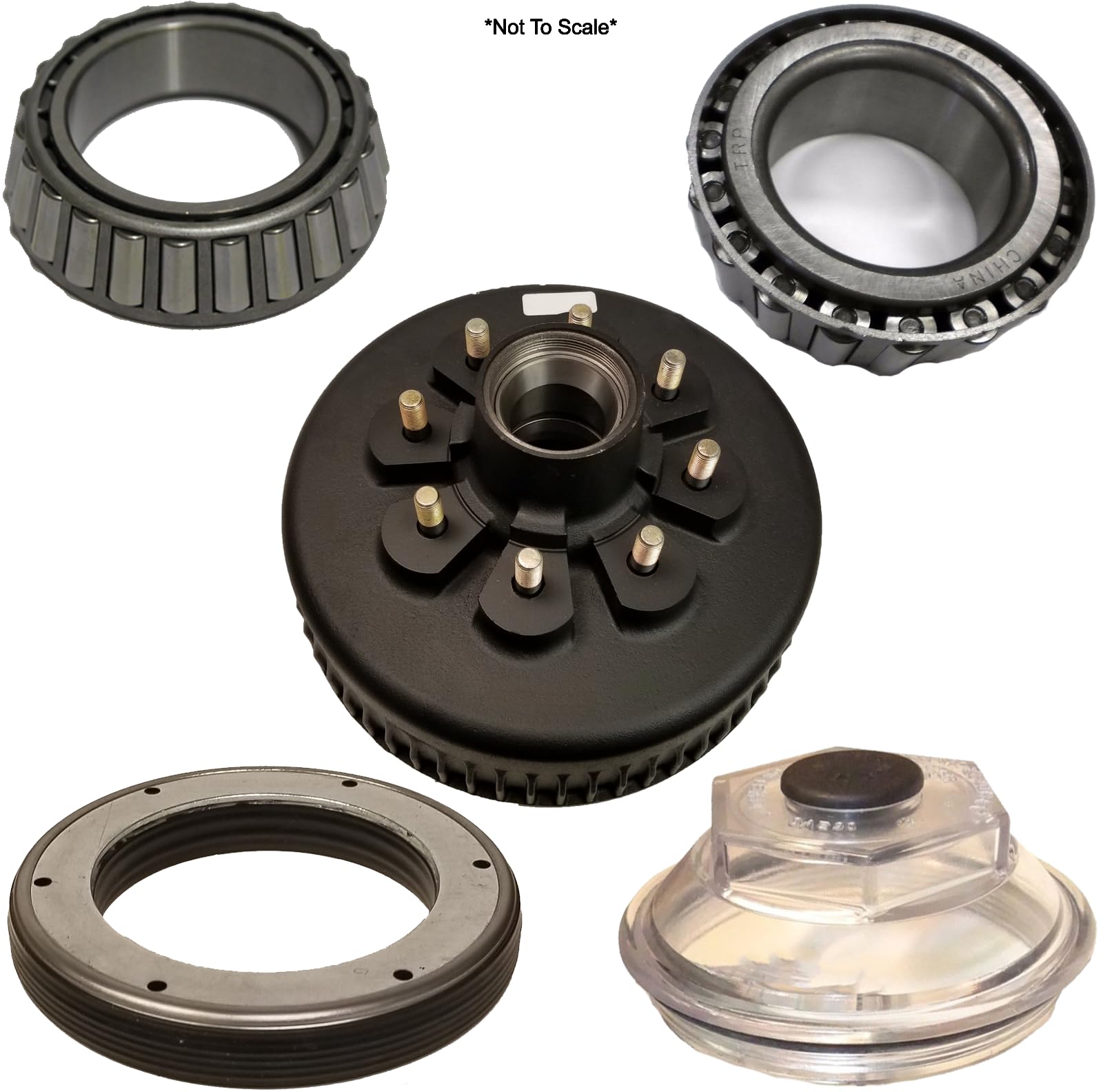 Everything for trailers, RVs and trucks and more - Brake Drum 8K oil bath 9/16