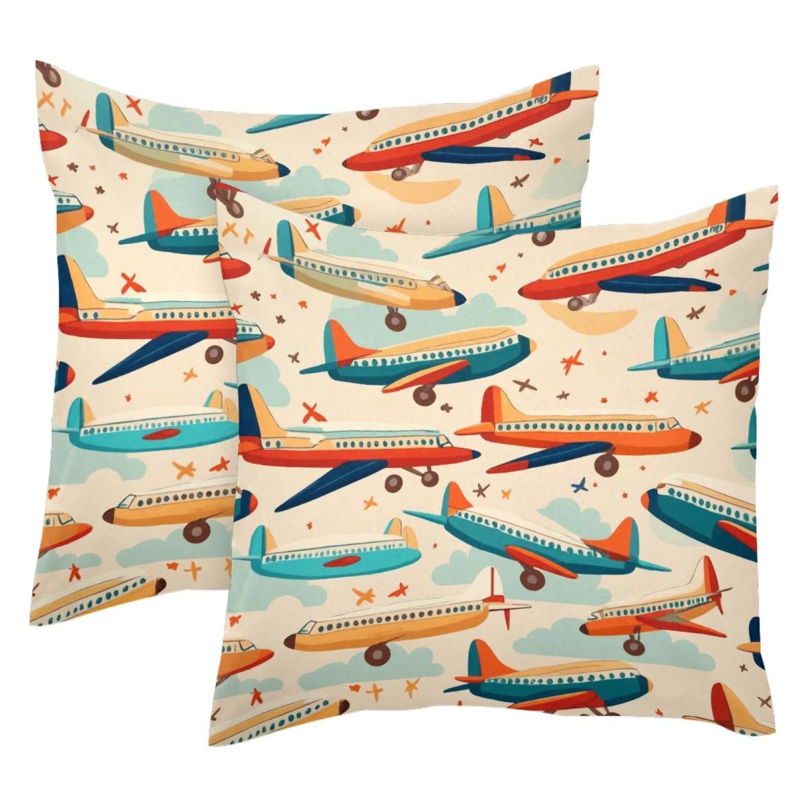 Housses de coussin velours 50x50 pour rénover vos vieux coussins ternes