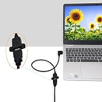 Montage du panneau HDMI Câble d'extension haute vitesse HDMI Câble d'extension mâle à femelle avec support à vis 4K Résolution pour Blu Ray Player, 3D TV, C'est ça. Xbox360,Noir (1 FT/30 CM)