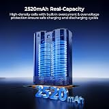 SMALLRIG EN-EL15c Camera Battery for Nikon, 2520mAh USB-C Battery with LED Indicator, 2.5H Fast Charge, Fully Decoded for Nikon ZR, Z6III, Zf, Z8, Z7II, Z7, Z6II, Z6, D850, D810, D780, D750, D500-5299 - 4