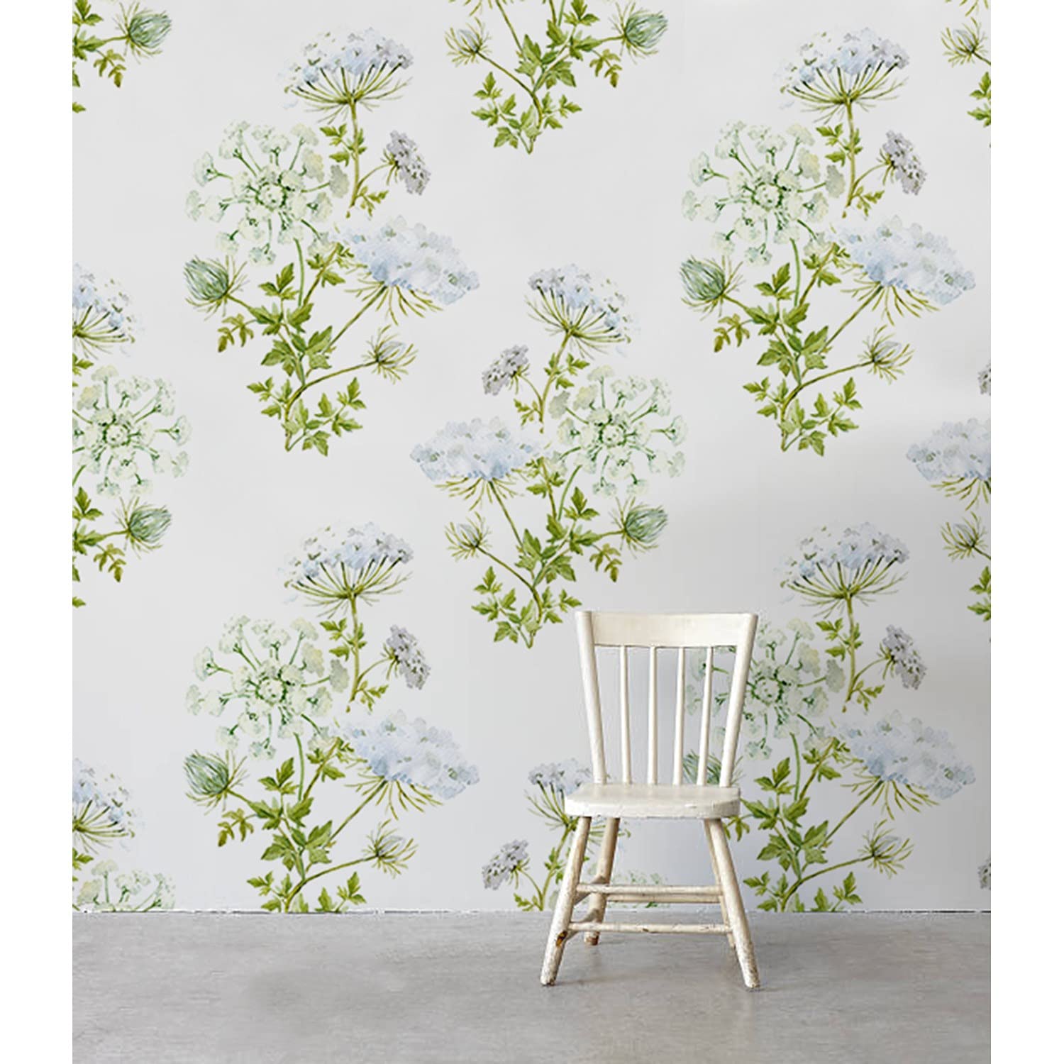 Papier peint intissé fleurs de champ 152x104cm Coloray pour décoration murale et meuble