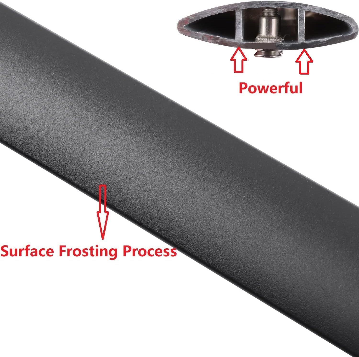 SAREMAS Loading 220lbs Luggage Rack for Jeep Compass 2017-2024 Roof Rack Cross Bars Rail Cargo Carrier ski Kayak Bike bar