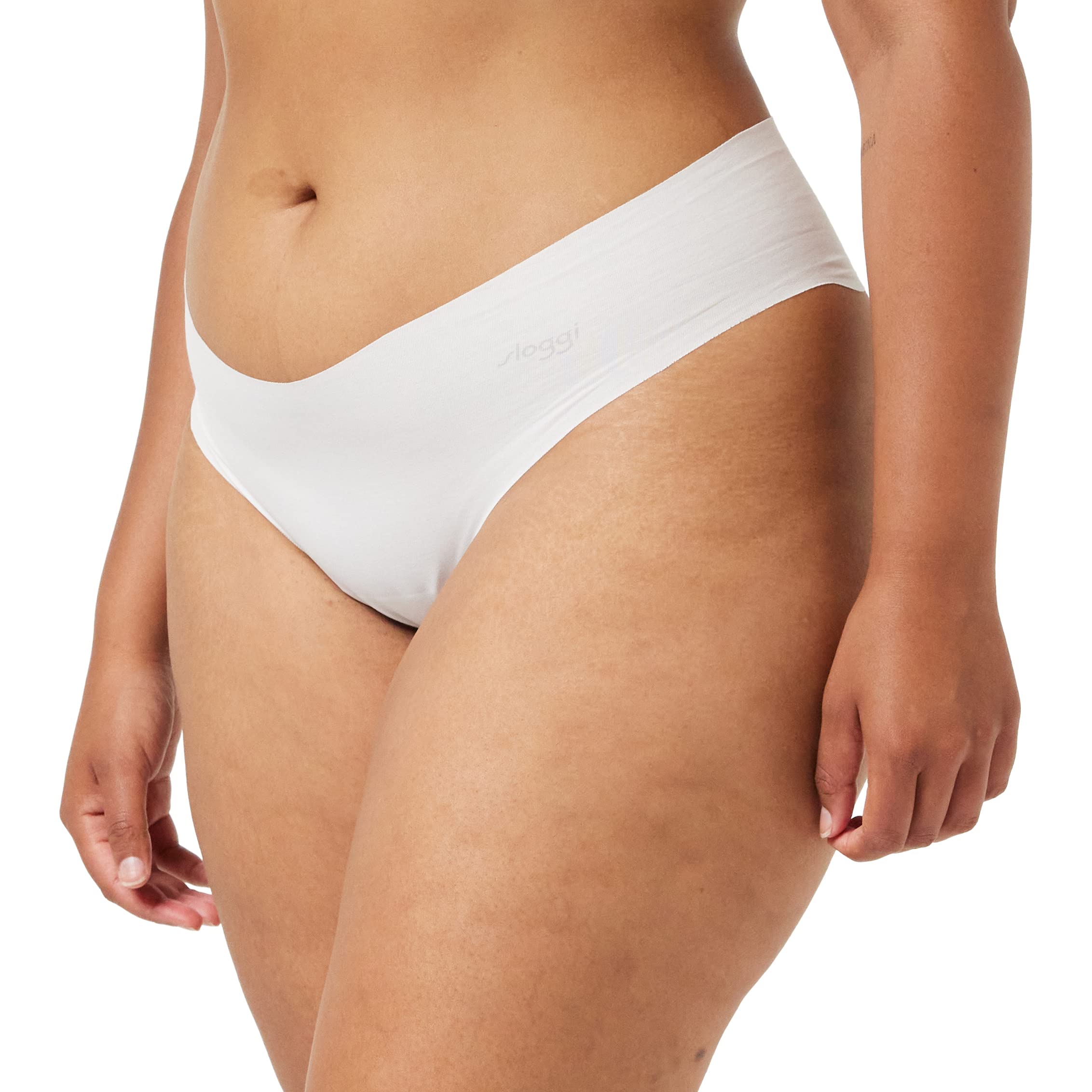 Sloggi Women's Zero Cotton Hipstring String, Off-White (Silk White 00gz), XS UK, Model 10193310