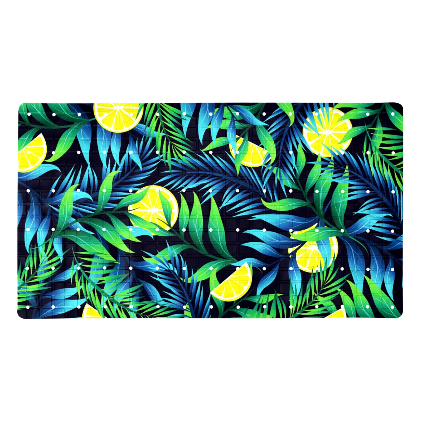 Tapis de bain tropical pour créer une ambiance spa nature chez soi