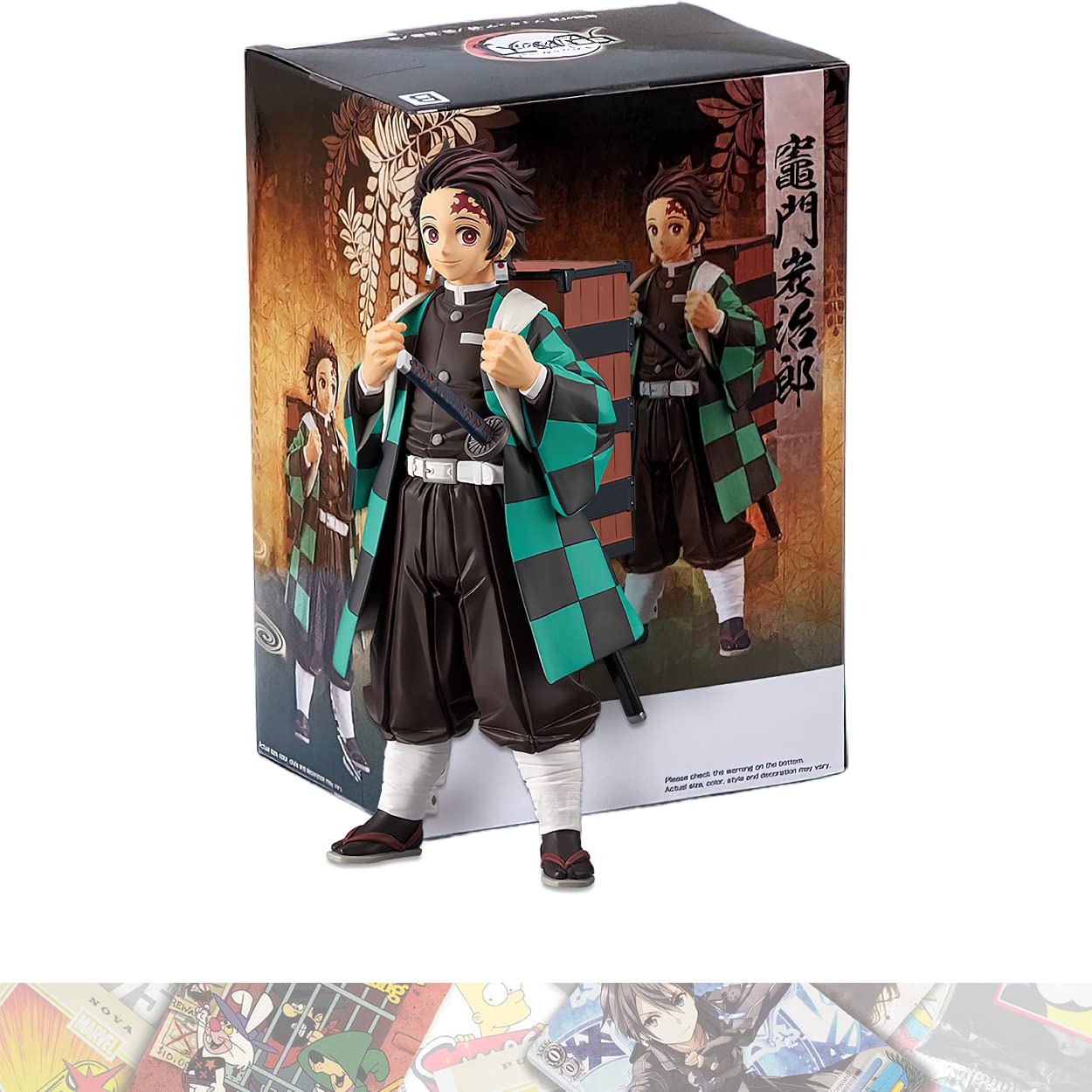Banpresto﻿ T a n j i r o Kamado: 15cm Statue Figurine Vol.18 Bundled with 1 A.C.G. Compatible Theme Trading Card (17838)