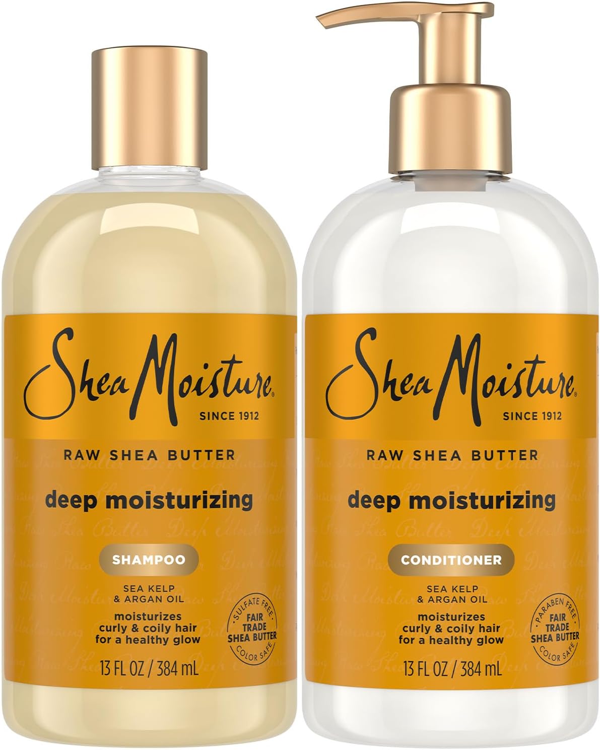 Raw Shea Butter Restorative Shampoo 13oz and Conditioner Bundle 13oz