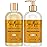Shea Moisture Raw Shea Butter Shampoo and Conditioner Set, Deep Moisturizing with Sea Kelp & Argan Oil, Sulfate Free & Silicone Free, Curly Hair Products, Family Size, 13 Fl Oz (Pack of 2)
