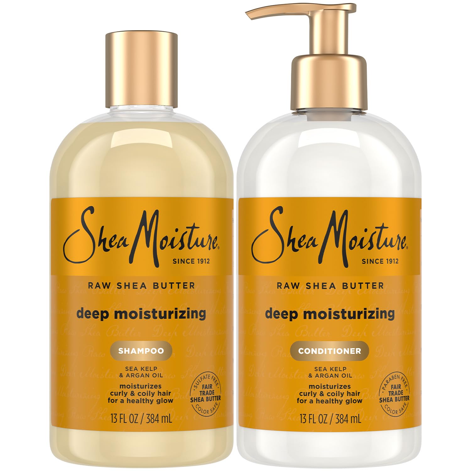 Raw Shea Butter Restorative Shampoo 13oz and Conditioner Bundle 13oz