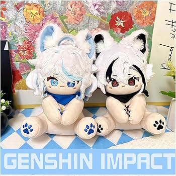 Amazon.co.jp: 原神 アルレッキーノ フリーナ ぬいぐるみ 召使 人形