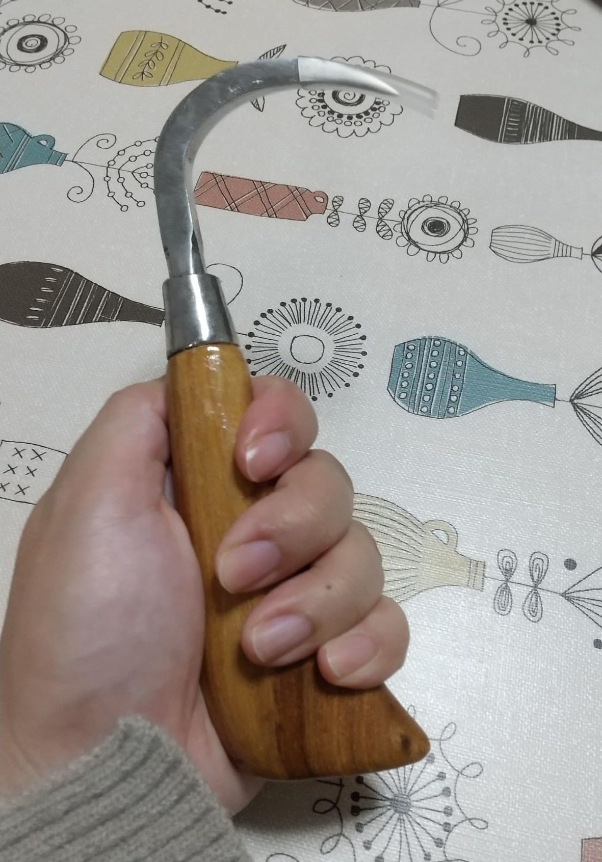 Amazon | Thujopsis 手鉤 ノンコ 畳屋鉤 タタミヤ 張り替え 魚鉤 ギャフ 脳締め 全長168㎜ 錆びにくい | つるはし