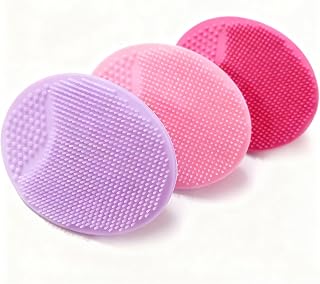 LINK-SUN Baby Cradle Cap Brush Set - 4pcs Silicone Massage Brush, Comb & Scalp Scrubber for Newborns, Dry Skin & Cradle Cap Treatment