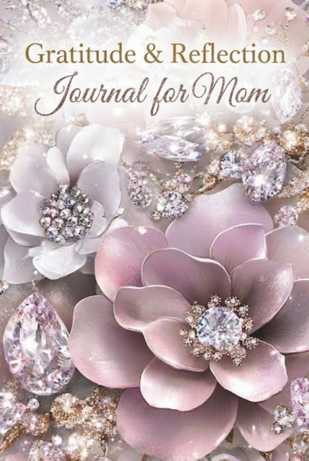 Luxury Glam Gemstone Floral Journal for Women and Girls: 6x9 Wide Lined Pages      Hardcover – February 28, 2026