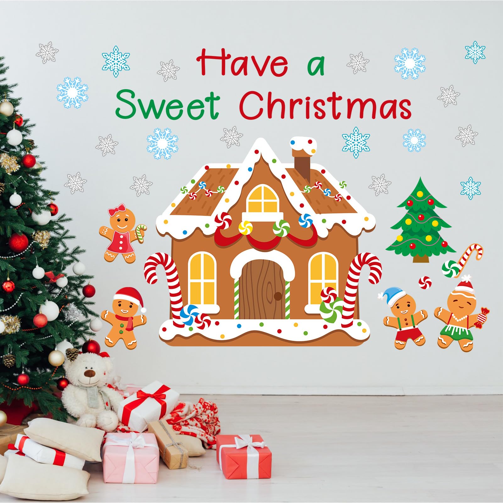 即日発送可　Marks&Spencer ジンジャーブレットハウス クリスマス ジンジャーブレッドハウスの置物 ライト & ミュージック付