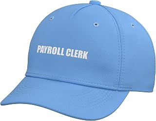 Payroll Clerk Adjustable Printed Baseball Hat