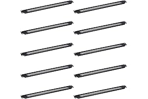 RackPath 1U Blank 19" Rack Mount Panel Spacer for Server Rack Enclosure