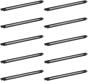 Amazon.com: RackPath 1U Blank Rack Mount Panel Spacers with Ventilation ...