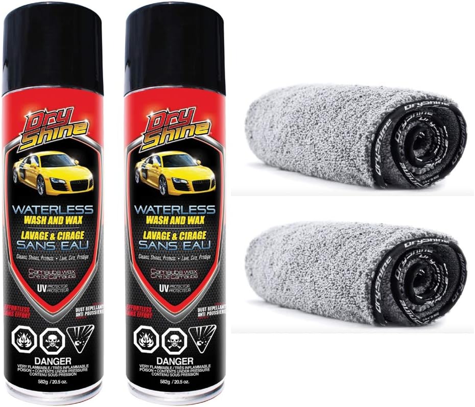 Dry Shine Waterless Car Wash and Wax