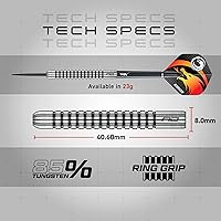 Vista 4 de RED DRAGON Apollo - Juego de dardos de 0.81 oz con vuelos y tallos duros